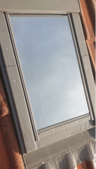 Hitzschutzfolie für Dachfenster