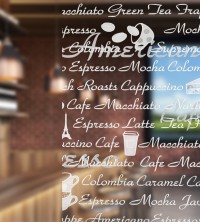 Dekorationsfolie, Kaffee