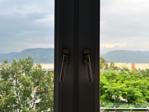 Sonnenschutzfolie, silber mittel verspiegelt