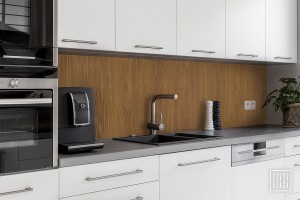 Edelkastanie, Klebefolie in Holzoptik