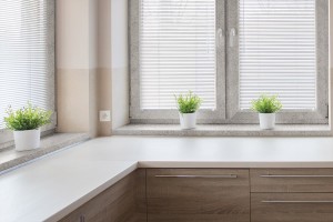 Zement, hellgrau, Klebefolie in Steinoptik