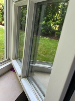 Einseitiger Sichtschutz Fensterfolie