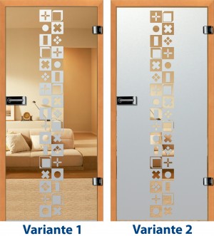 Glasdekorfolie, Modern Glasdekorfolie, Modern