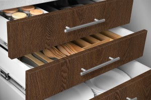 Walnuss, Klebefolie in Holzoptik