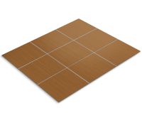 Fliesenfolie, helle Wenge 2