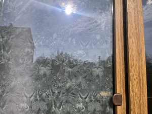 Sichtschutzfolie, Schmetterlinge frosted