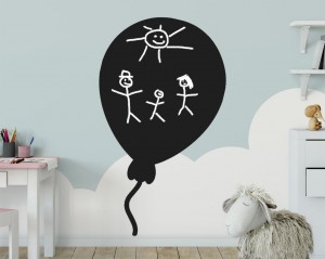 Tafelfolie, Luftballon Tafelfolie, Luftballon