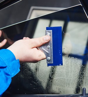 Autotönungsfolie, Sonnenschutzfolie schwarz (selbsthaftend)