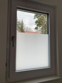 Fensterfolie Sichtschutz Folie Milchglas Sichtschutzfolie Fenster selbstklebend 