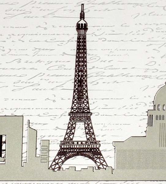 Adhäsionsfolie, Pariser Skyline
