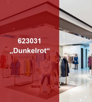 Durchsichtige Farbfolie selbstklebend Dunkelrot
