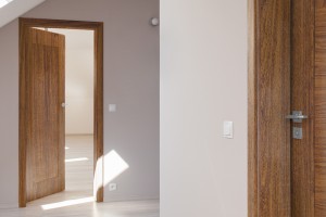 Rosskastanie, Klebefolie in Holzoptik