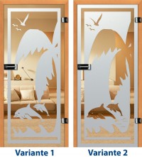 Glasdekorfolie, Flora und Fauna