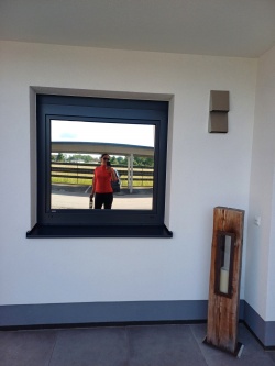 Spion-Spiegelfolie, silber verspiegelt