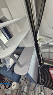 Zement, hellgrau, Klebefolie in Steinoptik