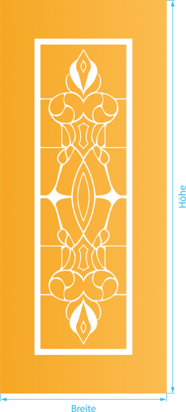Glasdekor für Türen, Bleiglas