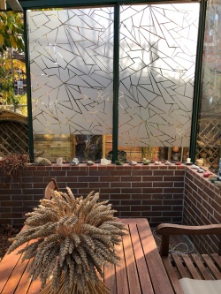 Klebeafolie Bruchglas Optik