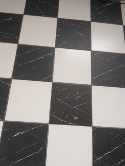 Fliesenfolie, schwarzer Marmor, Nero Marquina