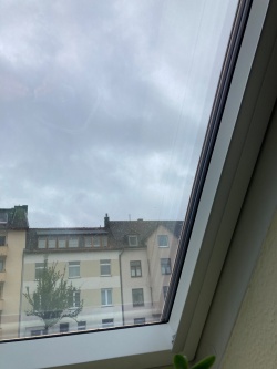 Sonnenschutzfolie, silber stark verspiegelt