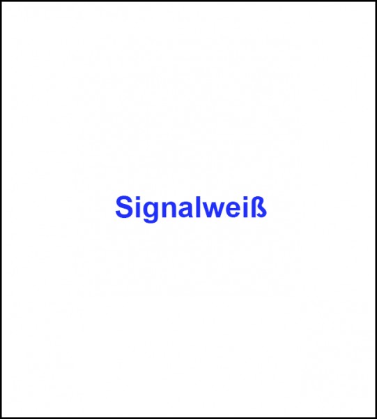 Fliesenfolie, Signalweiß