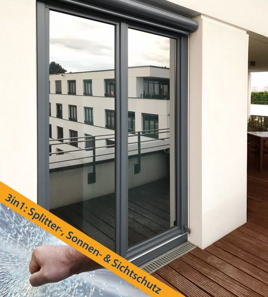 Sichtschutzfolie für Fenster, Türen & Spiegel - Graphicline