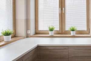 Edelkastanie, Klebefolie in Holzoptik