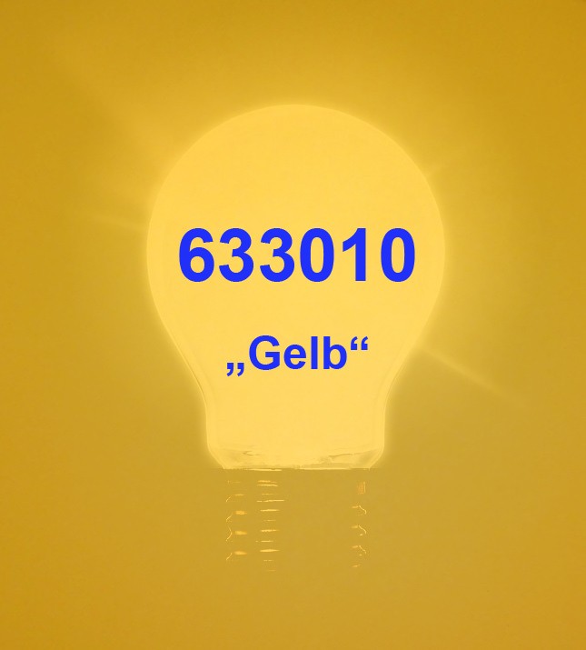 Lichtdurchlässige Farbfolie, 633010 - Gelb
