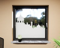 Glasdekor für Fenster, Arabisch