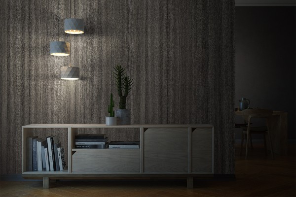 Meranti Holz graphitfarben