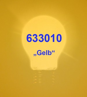 Lichtdurchlässige Farbfolie selbstklebend Gelb