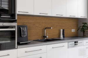 Edelkastanie, Klebefolie in Holzoptik