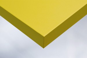Samt zitronenschale gekörnt, einfarbige Klebefolie