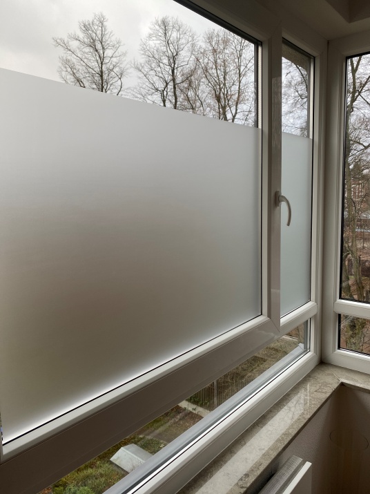 Premium-Adhäsionsfolie im Ätzglasdesign