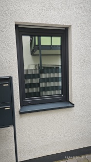 Spion-Spiegelfolie, silber verspiegelt