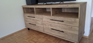 Eiche modern strukturiert, Klebefolie in Holzoptik