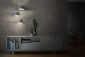 Zement, hellgrau, Klebefolie in Steinoptik