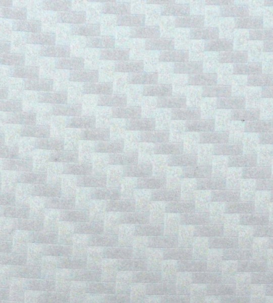 Carbonfolie, weiß