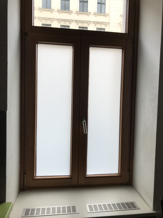 Milchfolie Fenster