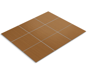 Fliesenfolie, helle Wenge 2 Fliesenfolie, helle Wenge 2