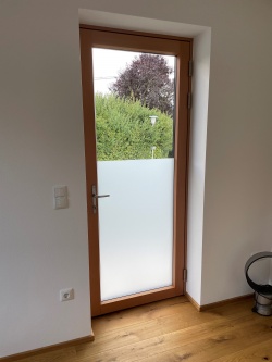 Sandstrahldesign Fensterfolie