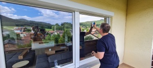 mittel verspiegele Hitzeschutzfolie