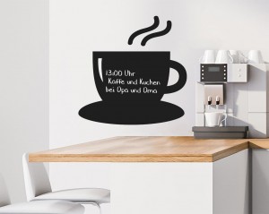 Tafelfolie, Kaffee Tafelfolie, Kaffee